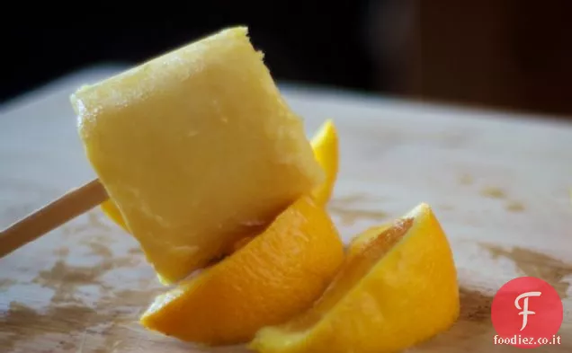 Crema all'arancia fatta in casa