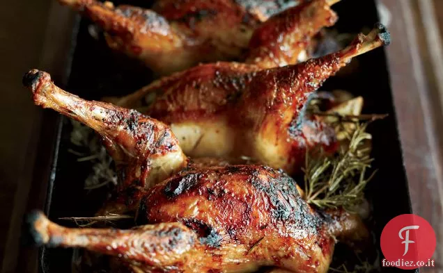 Pollo arrosto al miele e limone