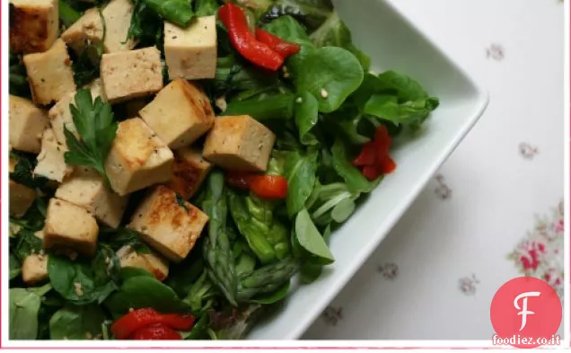 Sesamo-soia Tofu Saute