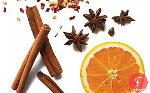 Salamoia di anice stellato cinese-arancio