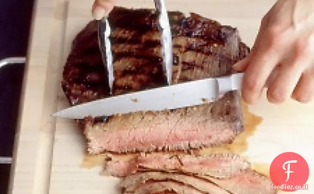 Bistecca di fianco con marinata di lime