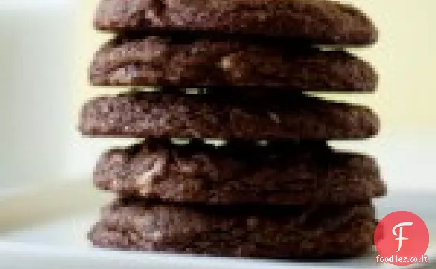Biscotti di mandorle al cioccolato gommosi