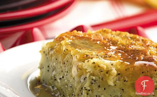 Torta di semi di limone e papavero