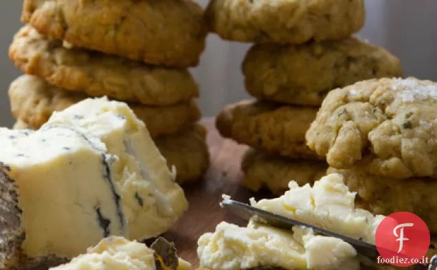 Biscotti di farina d'avena salati