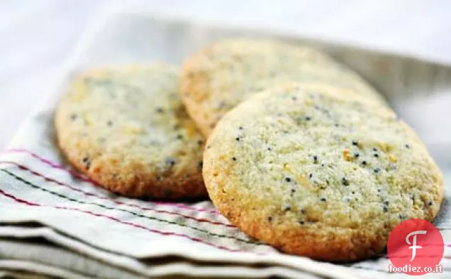 Biscotti di semi di papavero arancione