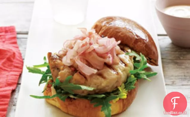 Hamburger di tonno e zenzero