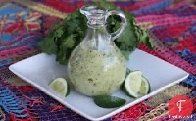 Vinaigrette di coriandolo e lime