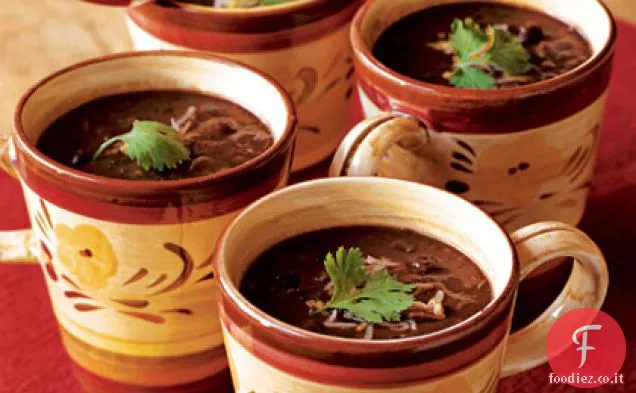 Zuppa di fagioli neri