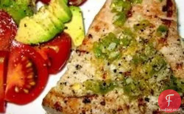 Bistecche di tonno Jalapeno alla griglia