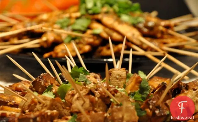 Barbecue Pollo Satays