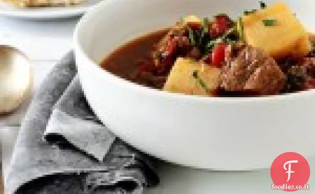Stufato di manzo Poblano arrosto