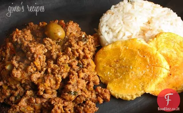Picadillo cubano
