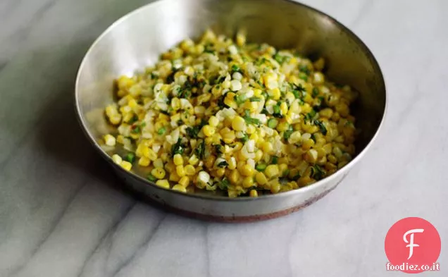 Poblano Peperoncini ripieni di mais