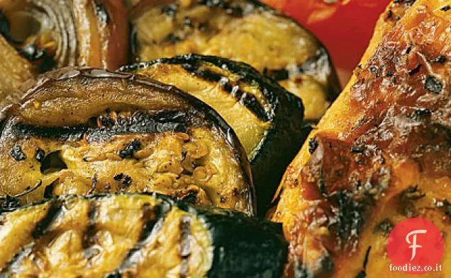 Pollo all'aglio alla griglia