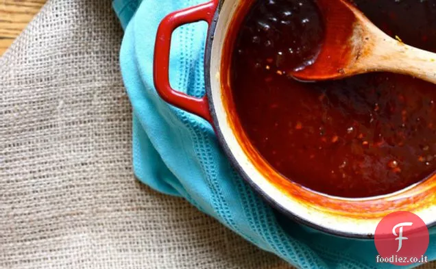 Bourbon Arancia Coriandolo Salsa barbecue