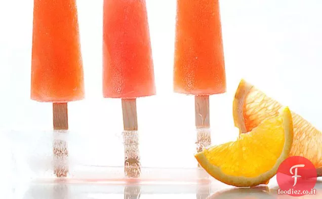 Boozy Campari Agrumi Pops