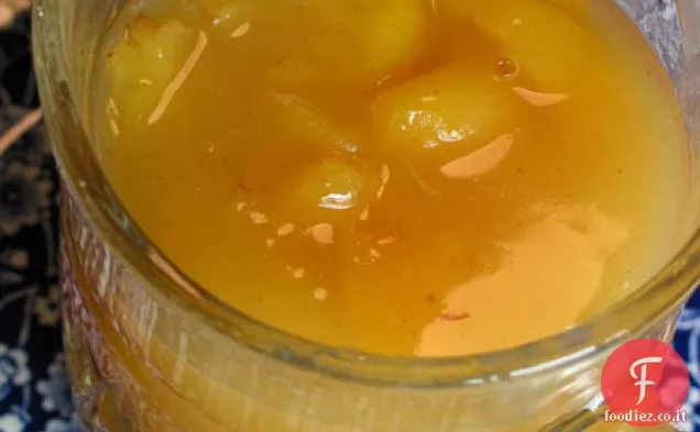 Chunky Peach Pancake Topping