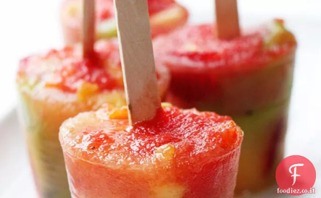Pop di frutta congelata