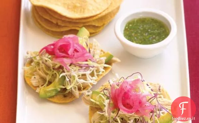 Tostadas dello Yucateco (Salbutes)