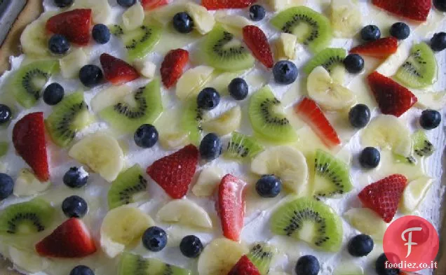Pizza alla frutta