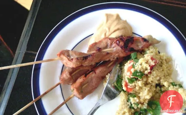 Satay di maiale