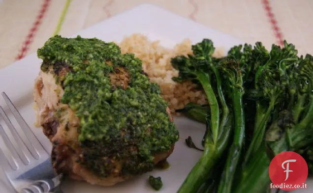 Pollo arrosto alle erbe