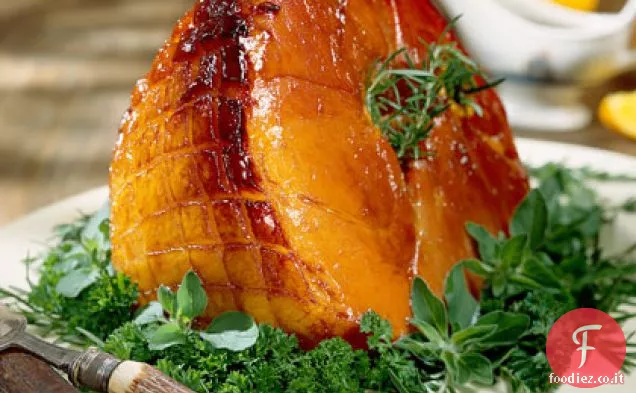 Prosciutto cotto con glassa di Bourbon