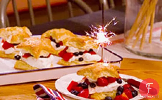 Shortcakes a forma di stella