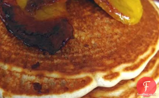 Frittelle di piantaggine caramellate