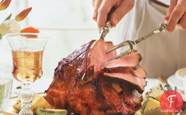 Prosciutto glassato alla prugna dolce