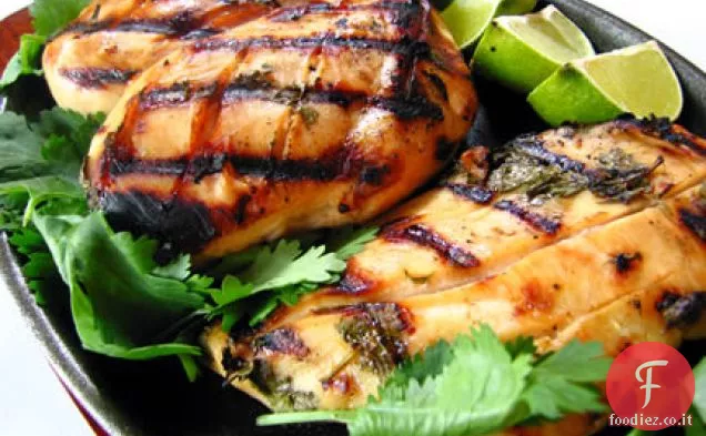 Tequila Lime Pollo Fajitas