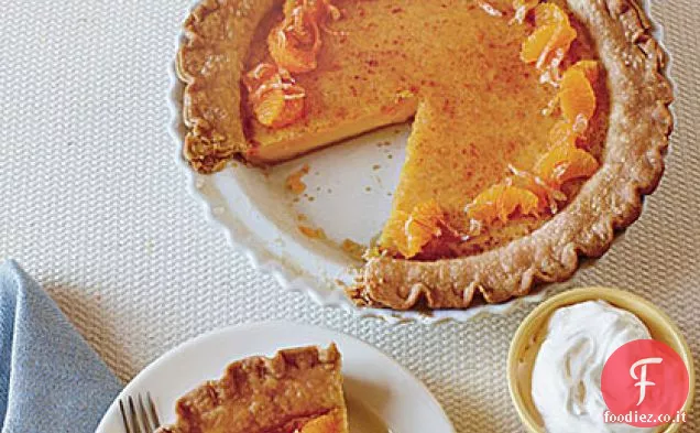 Torta di scacchi al mandarino