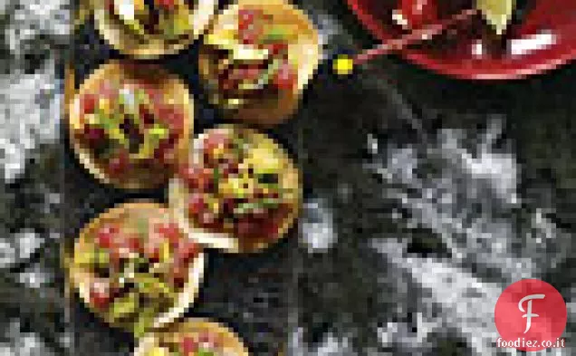 Tostadas di tonno messicano