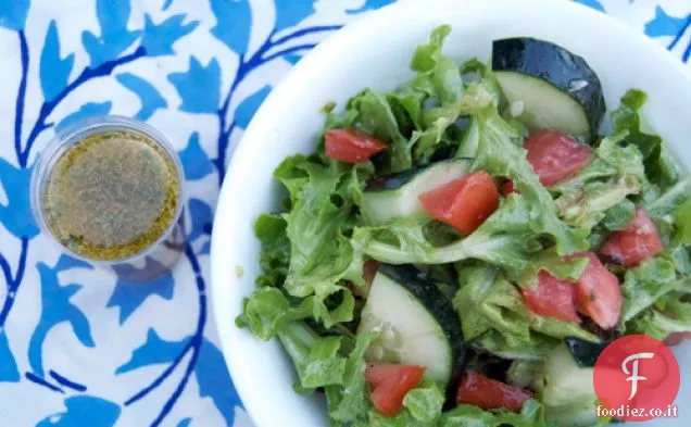 Condimento per insalata di agrumi tequila