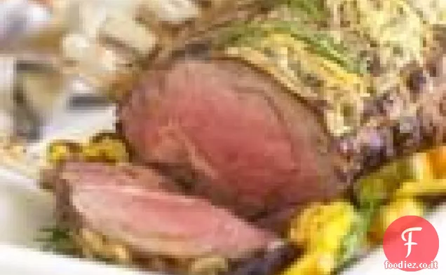 Arrosto di costine in piedi con salsa bordelaise