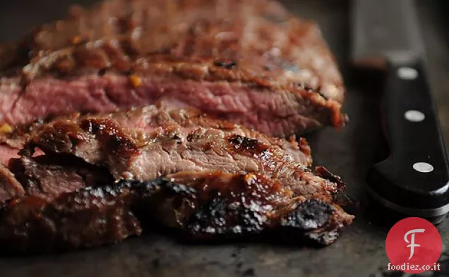 Bistecca di zucchero con Bourbon