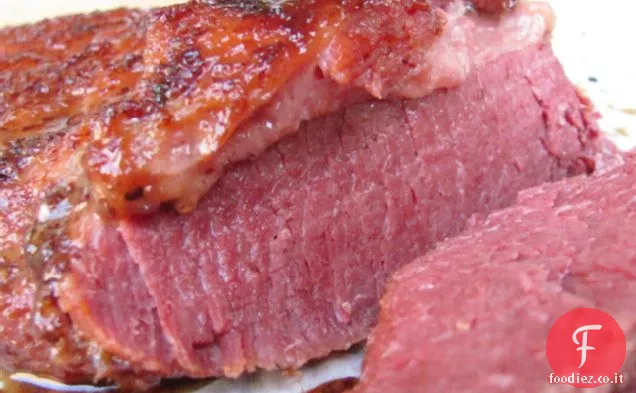 Carne in scatola glassata
