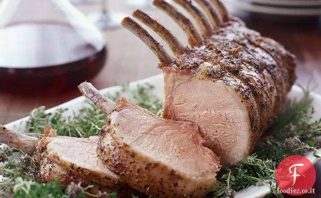 Arrosto di costine di maiale alle erbe