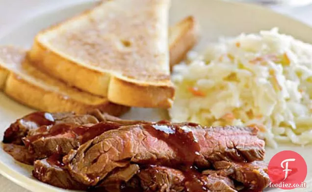 Veloce Barbecue fianco bistecca