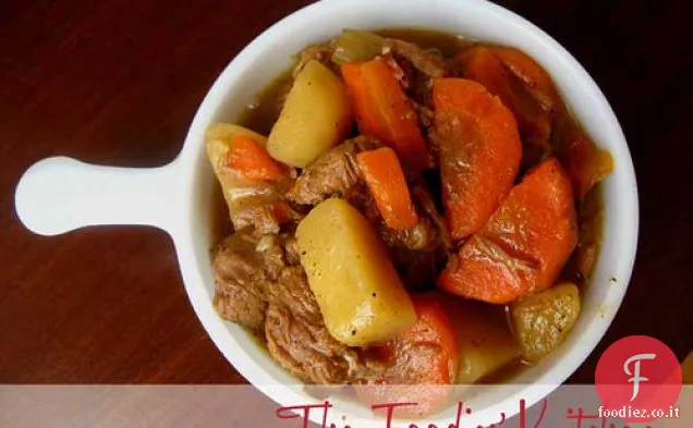 Manzo Bourguignon (ricetta fornello lento)