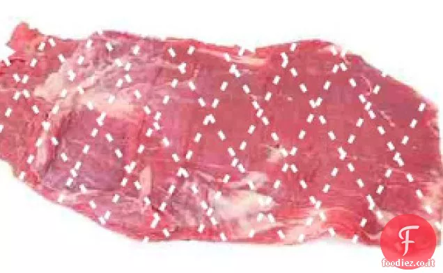 Bistecca di fianco dolce e salata