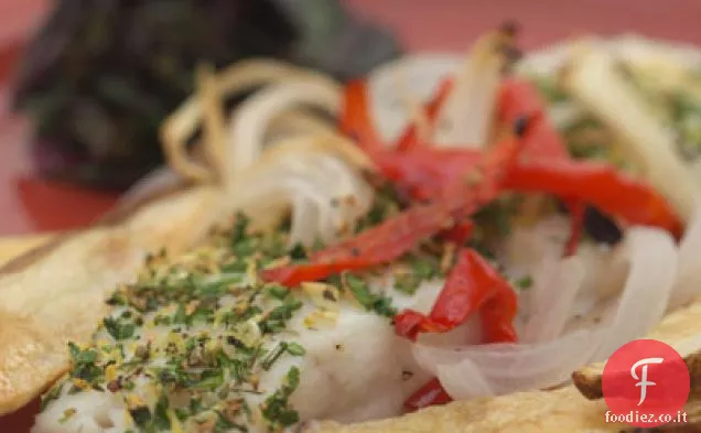Filetti di nasello con spicchi di ananas Ricetta