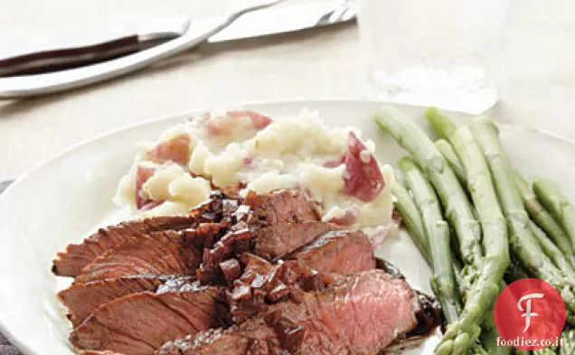 Controfiletto con Merlot-Riduzione Balsamica