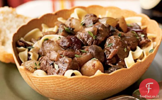 Autunno mirtillo stufato di manzo