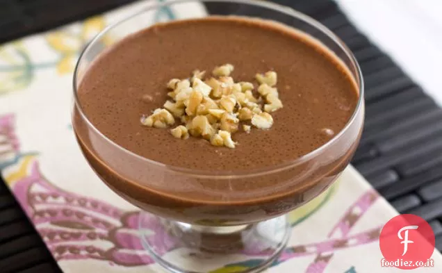 Cioccolato amaranto budino + Thermador Sizzling Serata