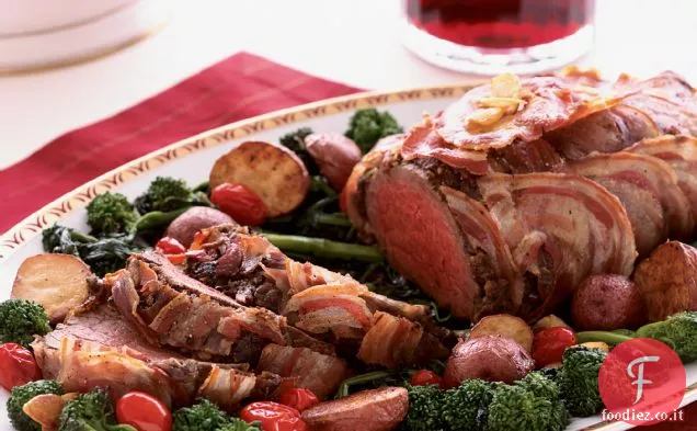 Filetto di manzo avvolto in pancetta