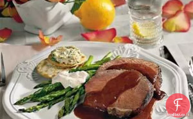 Filetto di manzo con salsa Henry Bain