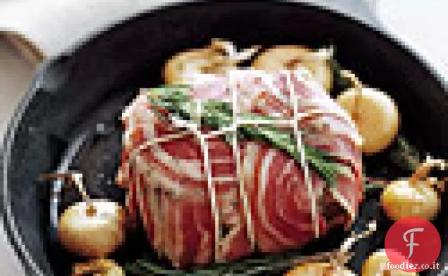 Arrosto di Maiale avvolto in pancetta