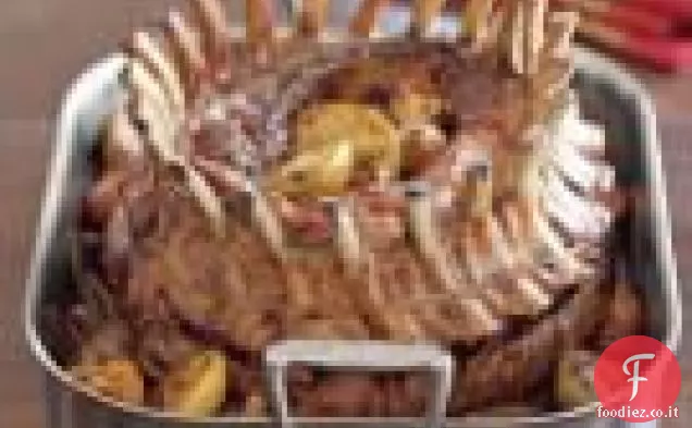 Corona Arrosto di maiale con salsa Calvados