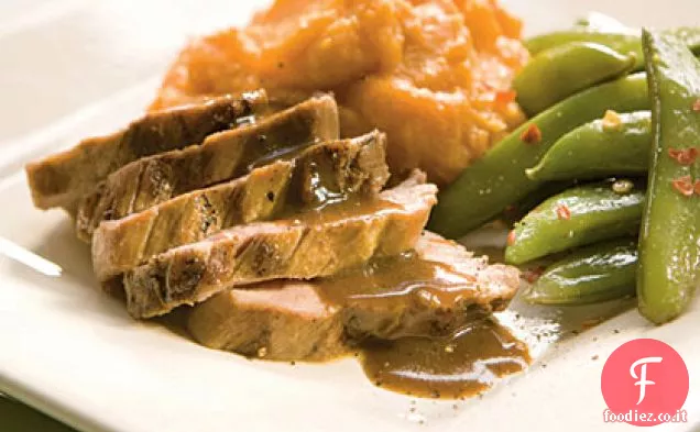 Filetto di maiale marinato al bourbon